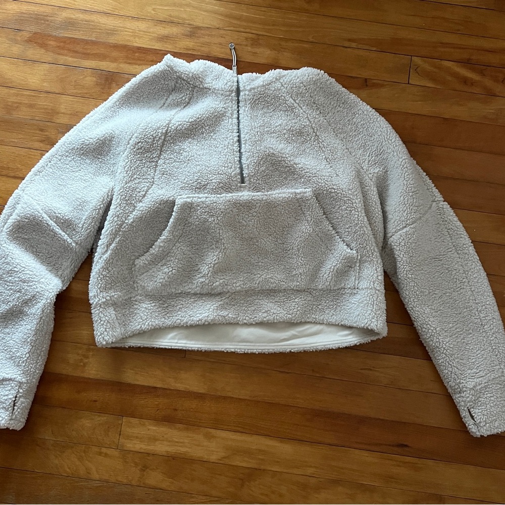 Lululemon Scuba Oversized Half-Zip Fleece Hoodie